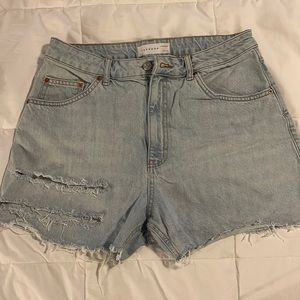 Topshop jean shorts